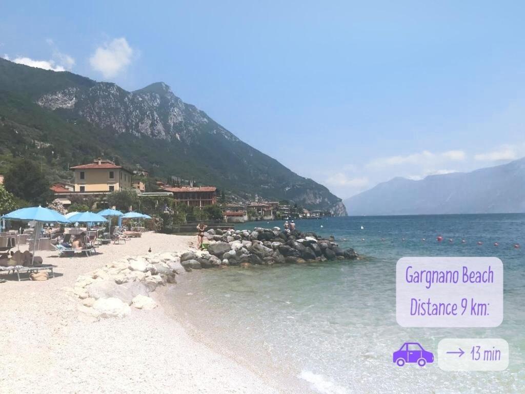 Panorama Lake View, Pool & Garden, 2 Bathrooms, Kingsize & Single-Beds, Fast Internet トスコラーノ・マデルノ エクステリア 写真