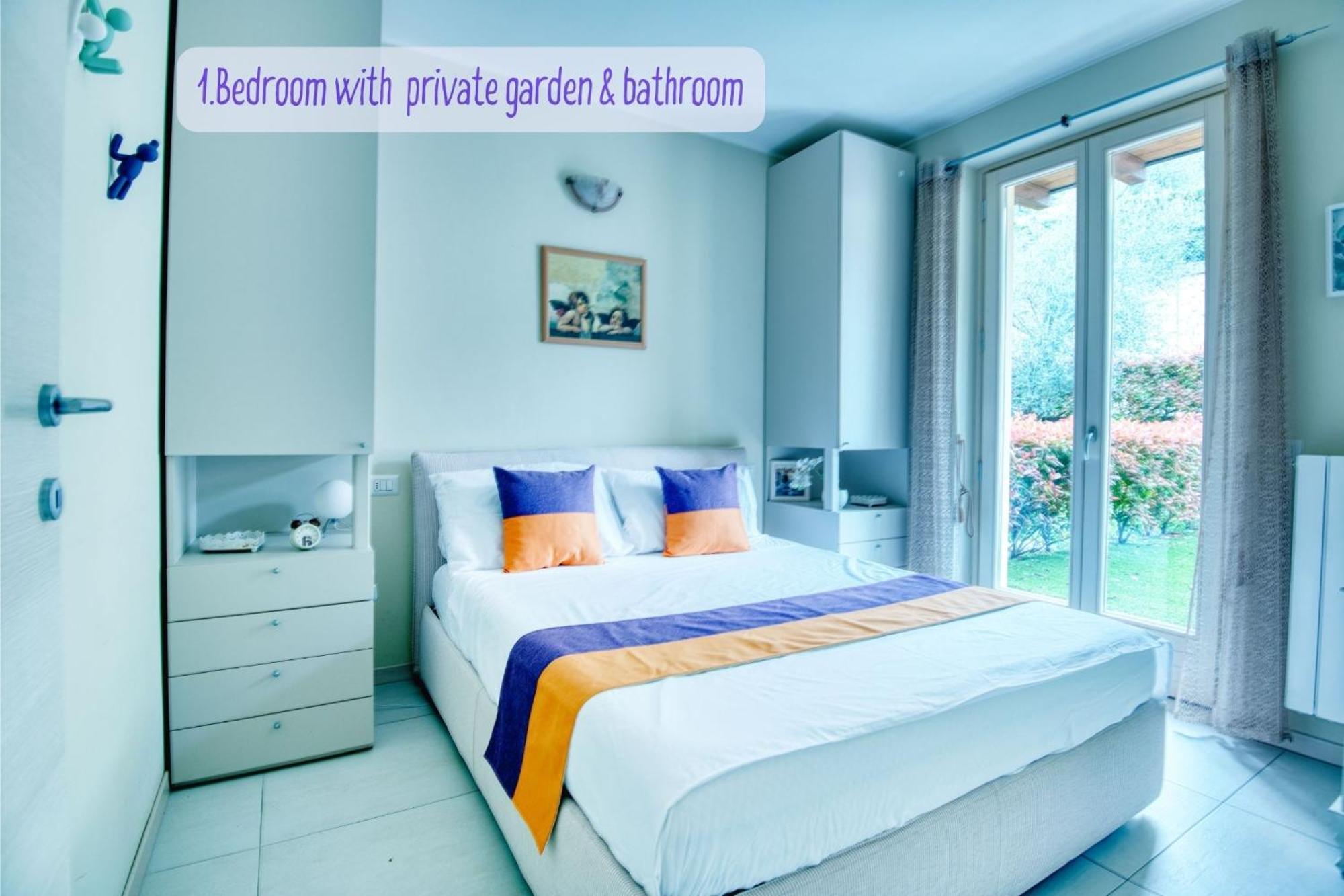 Panorama Lake View, Pool & Garden, 2 Bathrooms, Kingsize & Single-Beds, Fast Internet トスコラーノ・マデルノ エクステリア 写真